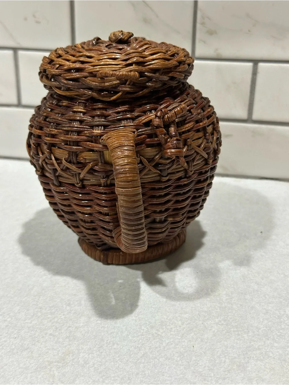 Teapot-Shaped Basket